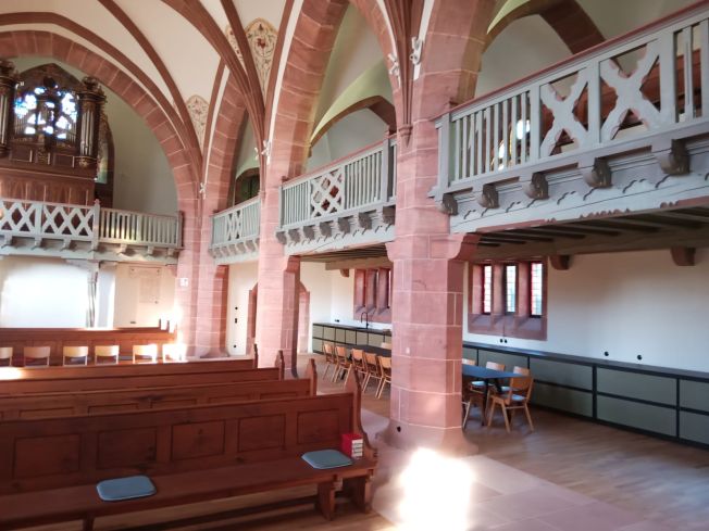 Trockenlegung einer Kirche in Rheinland Pfalz