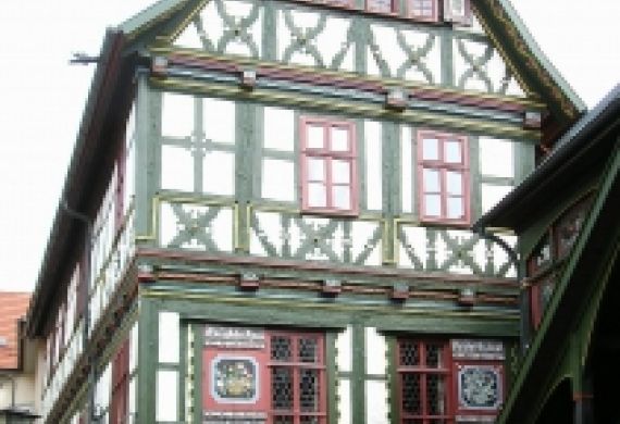 Das älteste Haus von Meiningen