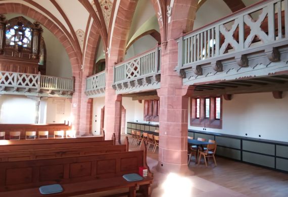 Trockenlegung einer Kirche in Rheinland Pfalz